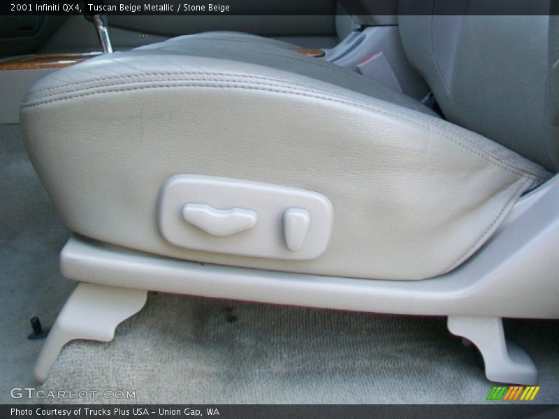Tuscan Beige Metallic / Stone Beige 2001 Infiniti QX4