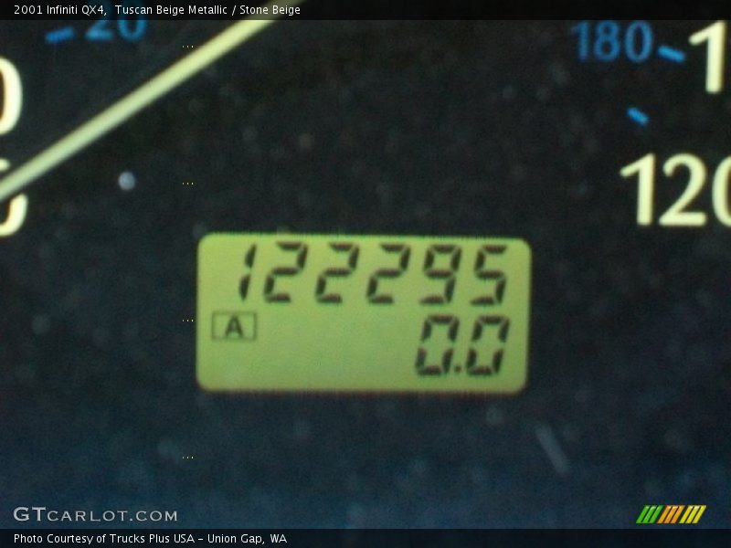 Tuscan Beige Metallic / Stone Beige 2001 Infiniti QX4