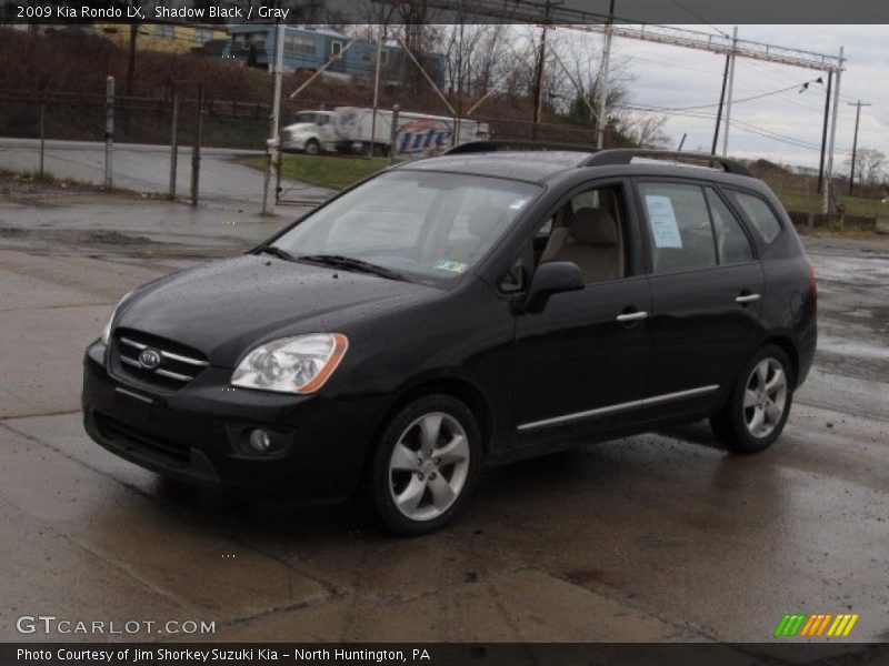 Shadow Black / Gray 2009 Kia Rondo LX