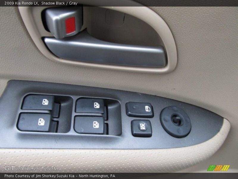 Shadow Black / Gray 2009 Kia Rondo LX