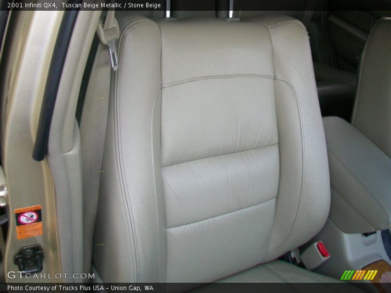 Tuscan Beige Metallic / Stone Beige 2001 Infiniti QX4