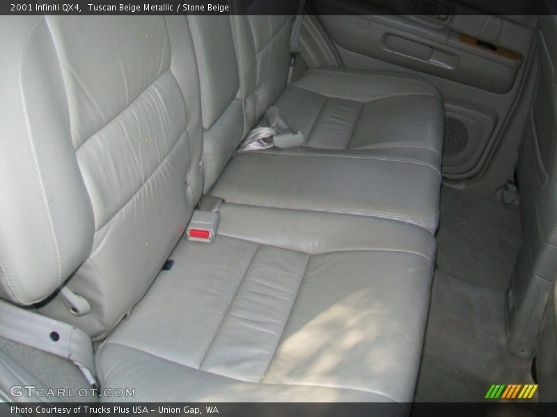 Tuscan Beige Metallic / Stone Beige 2001 Infiniti QX4