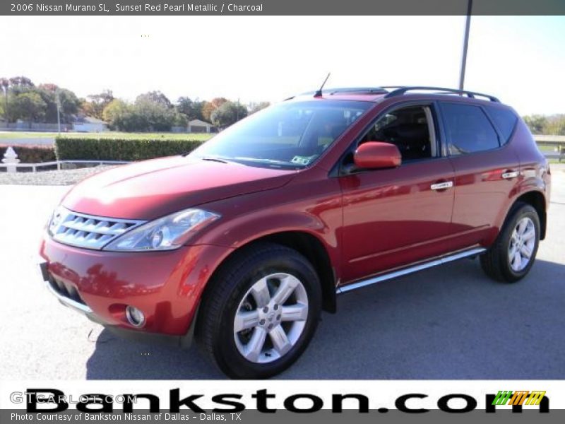 Sunset Red Pearl Metallic / Charcoal 2006 Nissan Murano SL