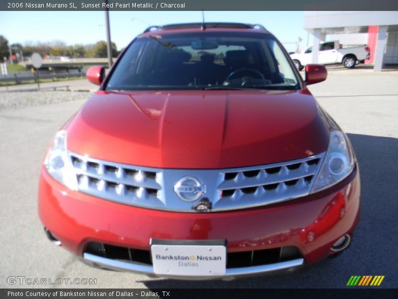 Sunset Red Pearl Metallic / Charcoal 2006 Nissan Murano SL