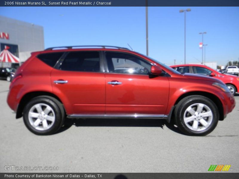 Sunset Red Pearl Metallic / Charcoal 2006 Nissan Murano SL
