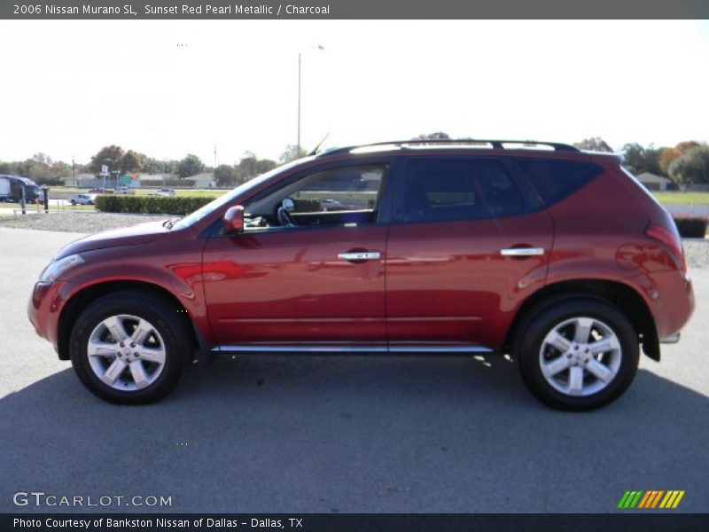 Sunset Red Pearl Metallic / Charcoal 2006 Nissan Murano SL