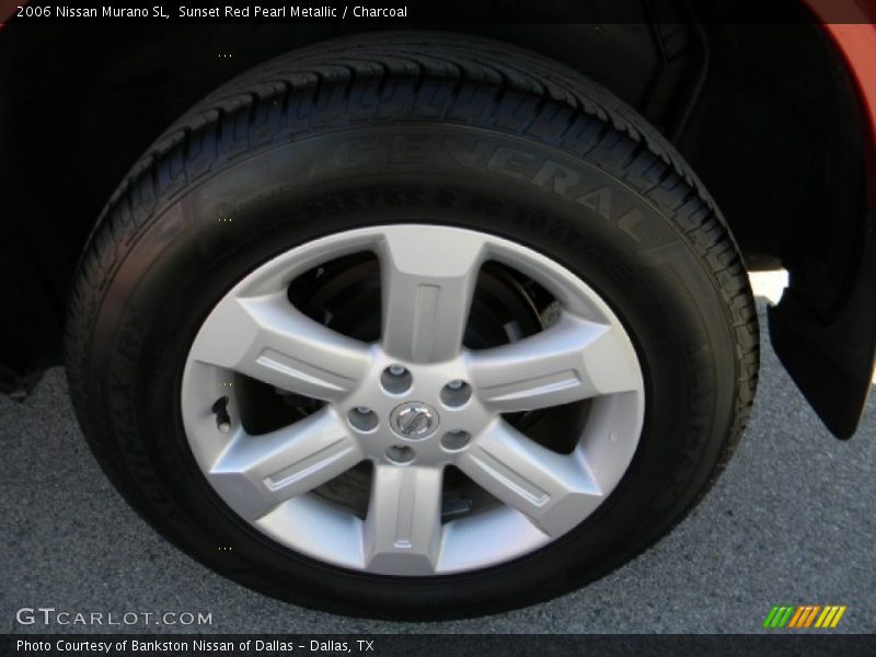 Sunset Red Pearl Metallic / Charcoal 2006 Nissan Murano SL