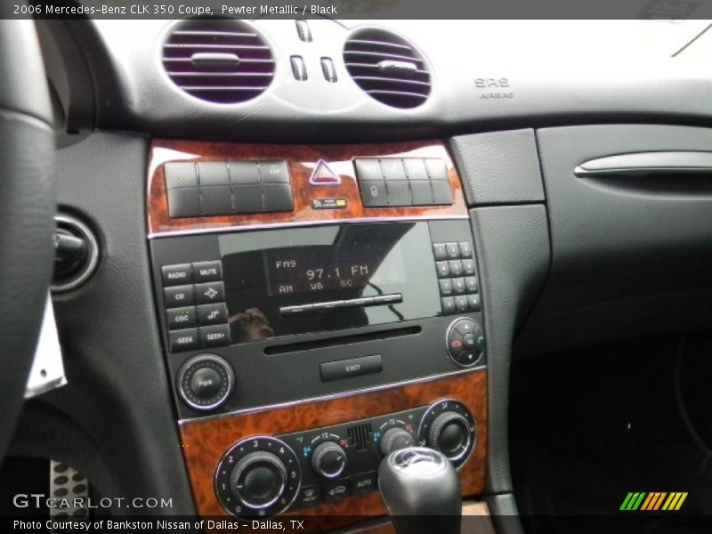 Pewter Metallic / Black 2006 Mercedes-Benz CLK 350 Coupe