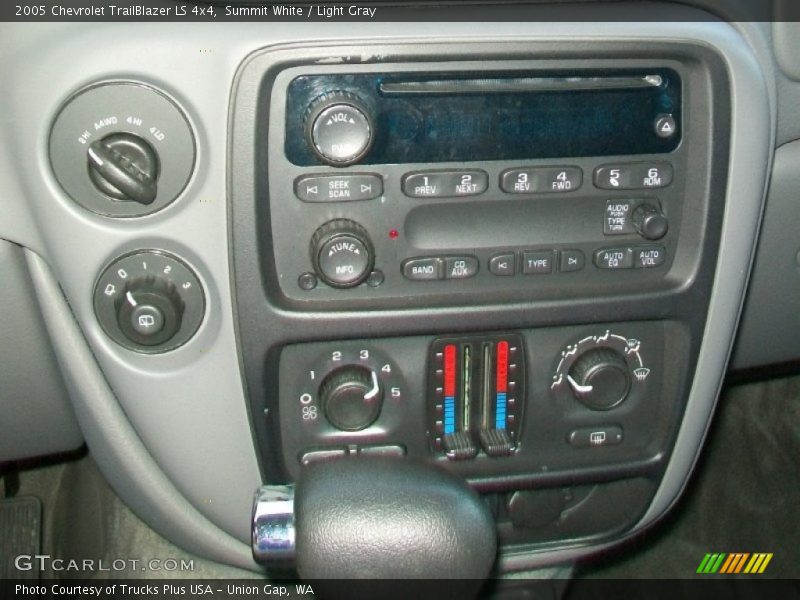 Summit White / Light Gray 2005 Chevrolet TrailBlazer LS 4x4