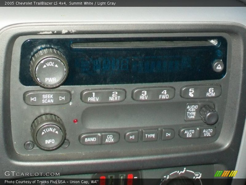 Summit White / Light Gray 2005 Chevrolet TrailBlazer LS 4x4