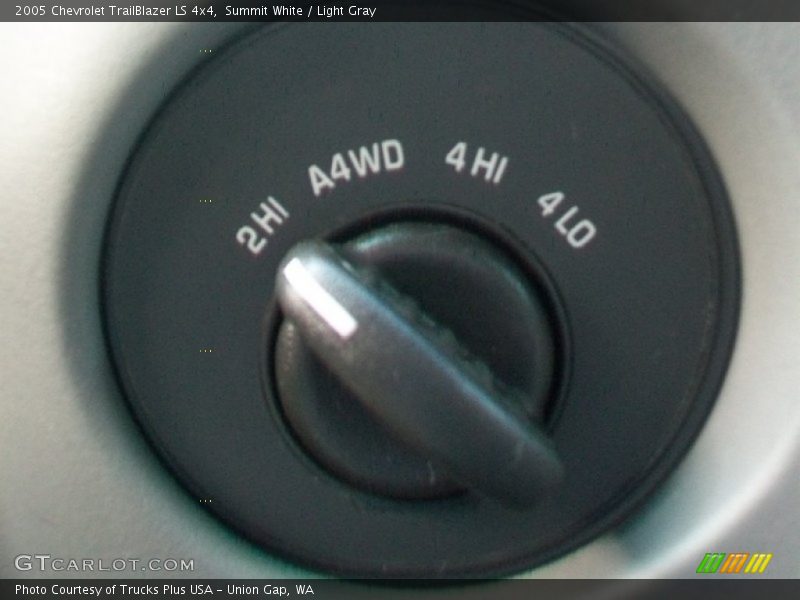 Summit White / Light Gray 2005 Chevrolet TrailBlazer LS 4x4