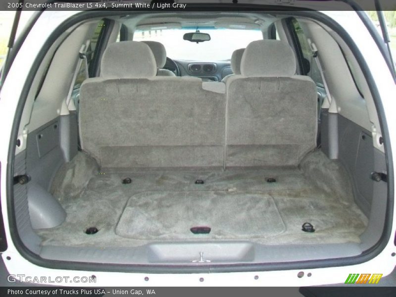 Summit White / Light Gray 2005 Chevrolet TrailBlazer LS 4x4