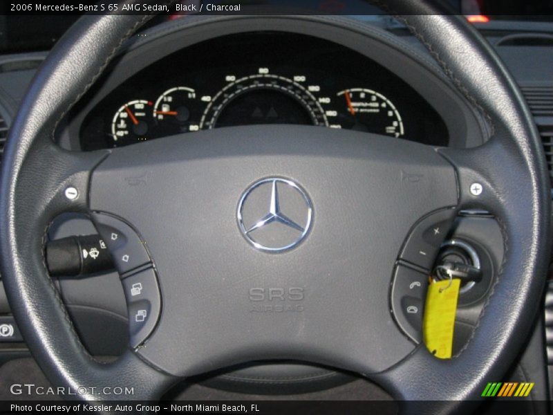 Black / Charcoal 2006 Mercedes-Benz S 65 AMG Sedan