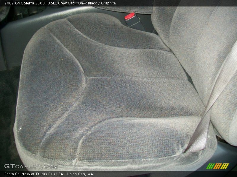 Onyx Black / Graphite 2002 GMC Sierra 2500HD SLE Crew Cab
