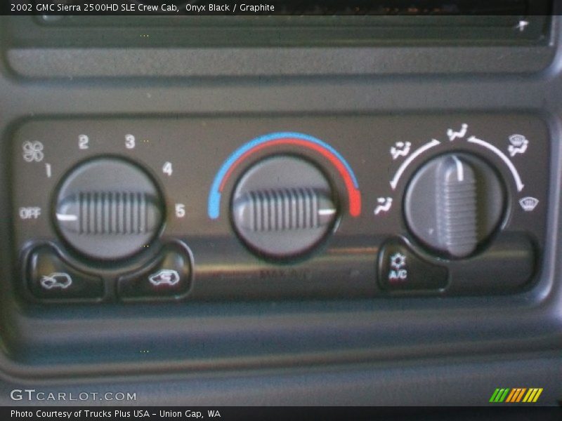 Onyx Black / Graphite 2002 GMC Sierra 2500HD SLE Crew Cab