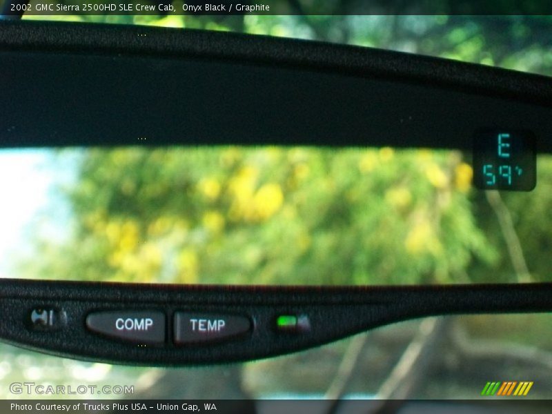 Onyx Black / Graphite 2002 GMC Sierra 2500HD SLE Crew Cab