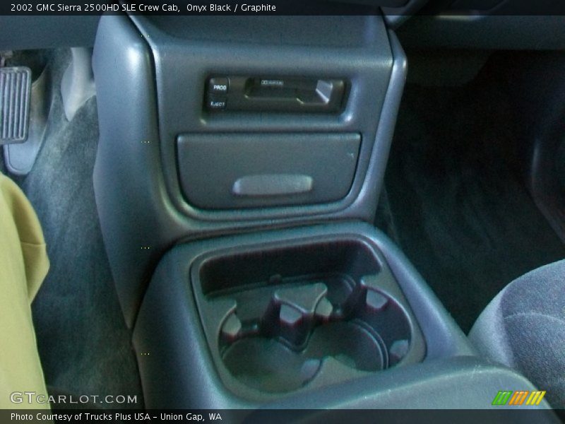 Onyx Black / Graphite 2002 GMC Sierra 2500HD SLE Crew Cab