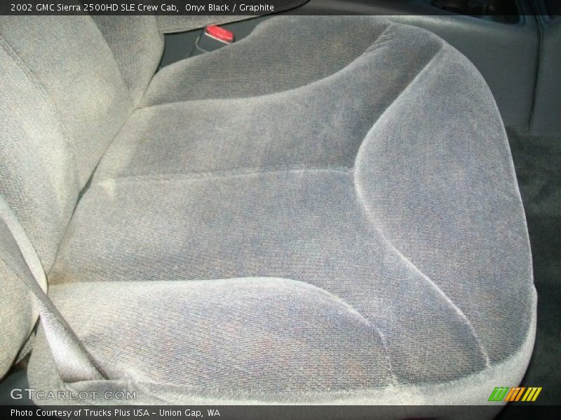 Onyx Black / Graphite 2002 GMC Sierra 2500HD SLE Crew Cab