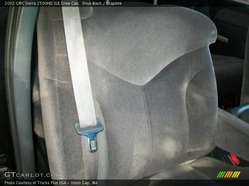 Onyx Black / Graphite 2002 GMC Sierra 2500HD SLE Crew Cab