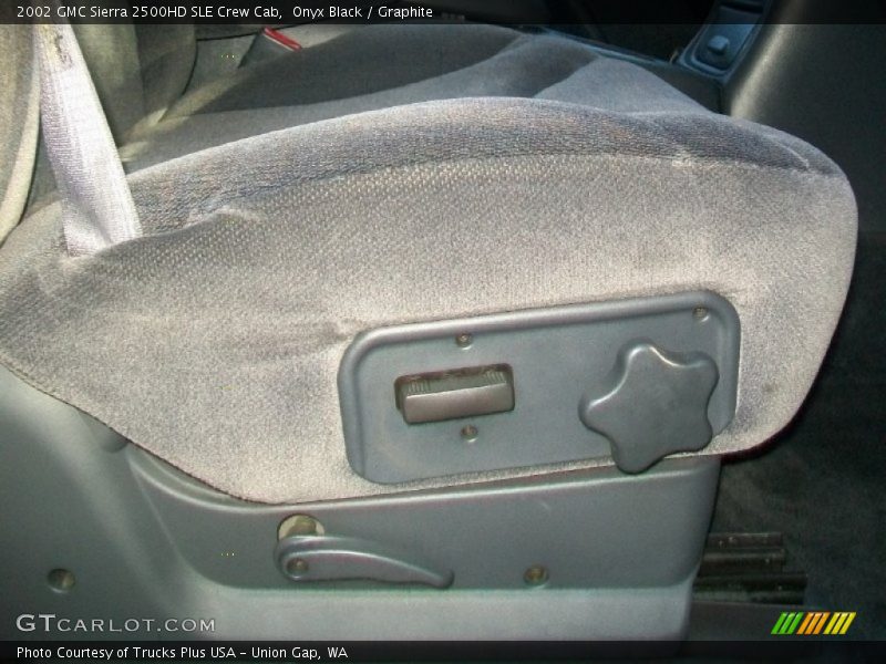 Onyx Black / Graphite 2002 GMC Sierra 2500HD SLE Crew Cab