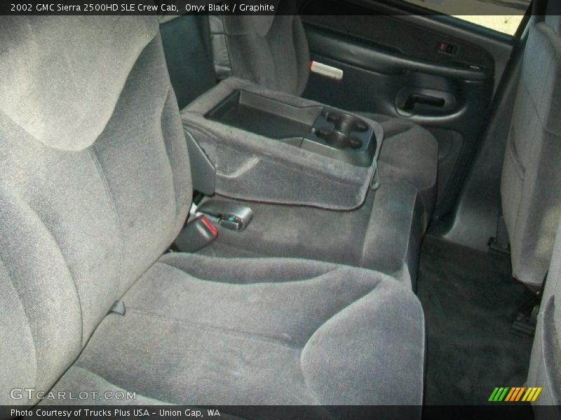 Onyx Black / Graphite 2002 GMC Sierra 2500HD SLE Crew Cab
