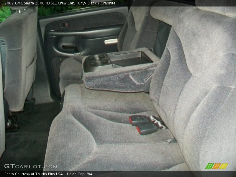 Onyx Black / Graphite 2002 GMC Sierra 2500HD SLE Crew Cab