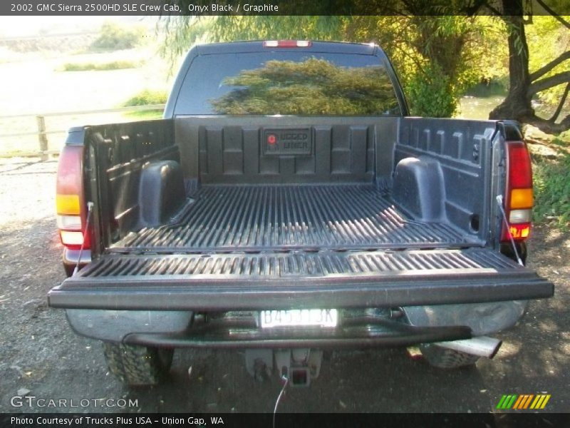 Onyx Black / Graphite 2002 GMC Sierra 2500HD SLE Crew Cab