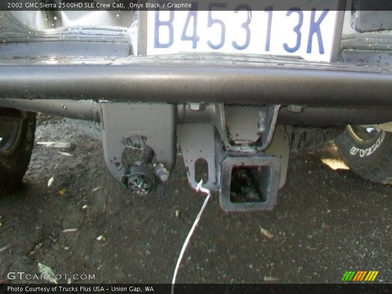 Onyx Black / Graphite 2002 GMC Sierra 2500HD SLE Crew Cab