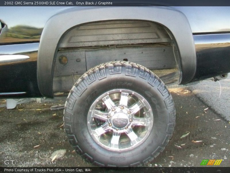 Onyx Black / Graphite 2002 GMC Sierra 2500HD SLE Crew Cab