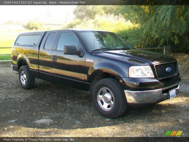 Black / Medium/Dark Flint 2006 Ford F150 XLT SuperCab