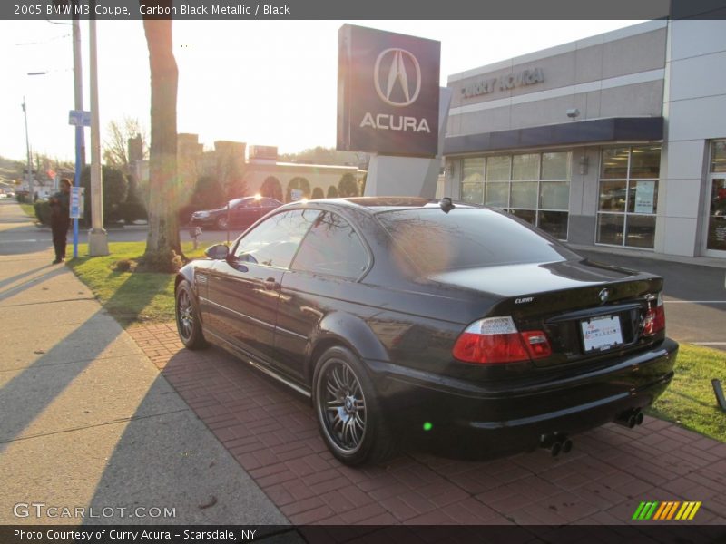 Carbon Black Metallic / Black 2005 BMW M3 Coupe