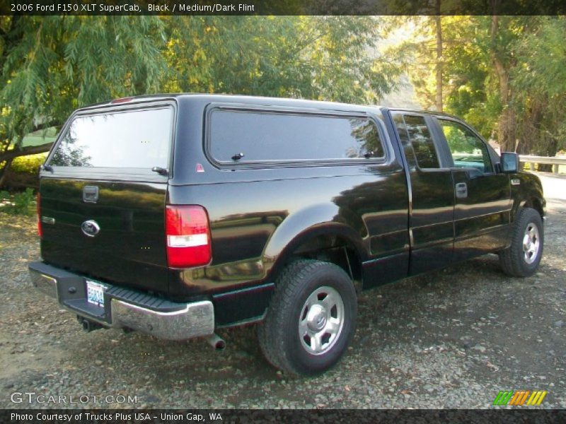 Black / Medium/Dark Flint 2006 Ford F150 XLT SuperCab