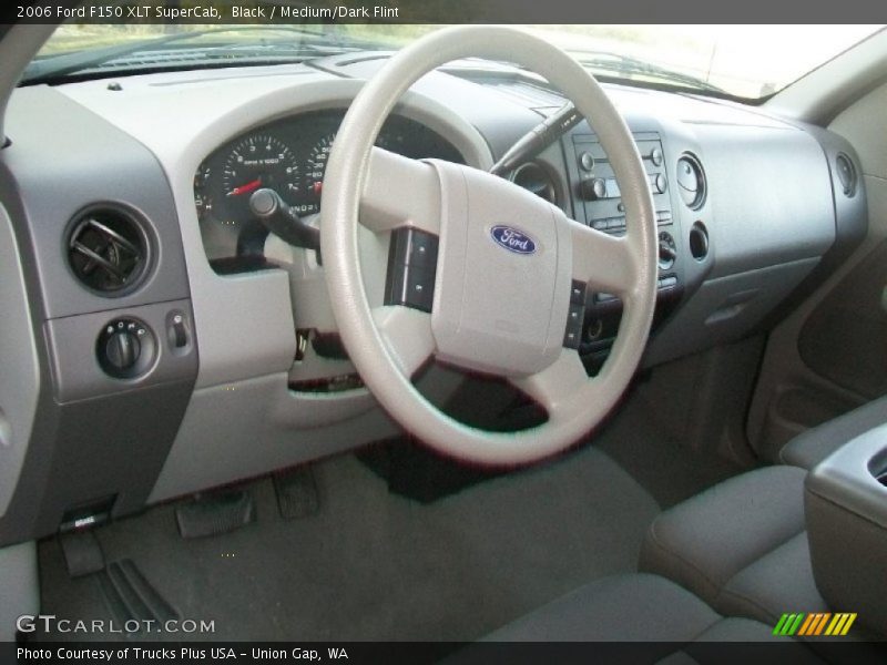 Black / Medium/Dark Flint 2006 Ford F150 XLT SuperCab