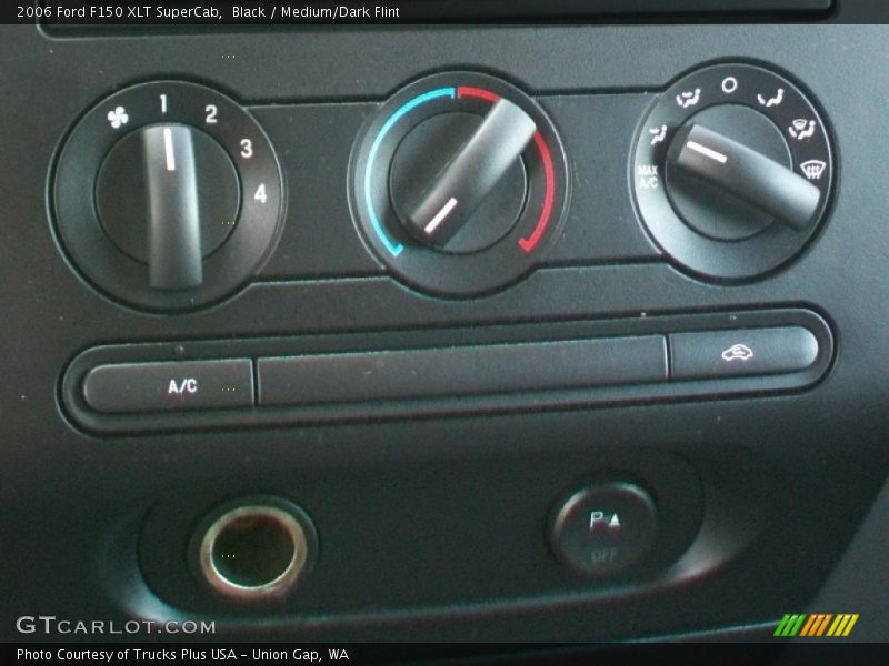 Black / Medium/Dark Flint 2006 Ford F150 XLT SuperCab