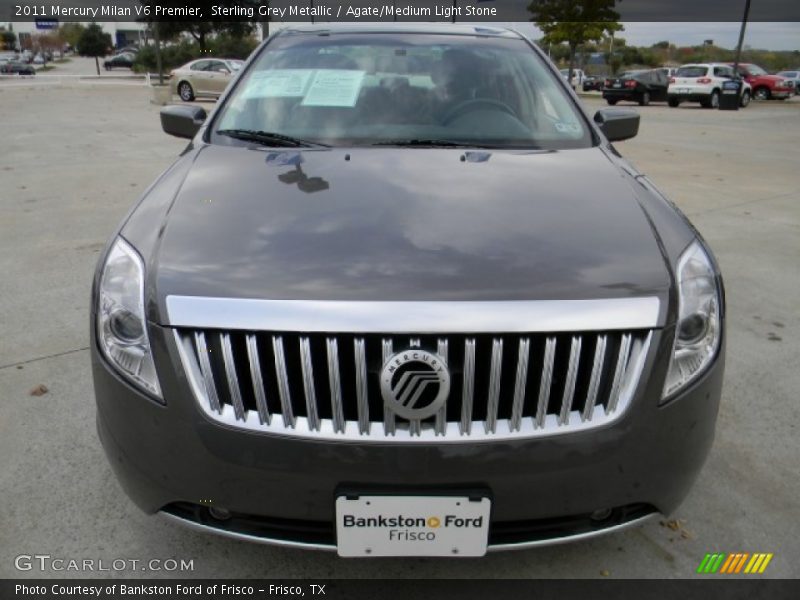 Sterling Grey Metallic / Agate/Medium Light Stone 2011 Mercury Milan V6 Premier