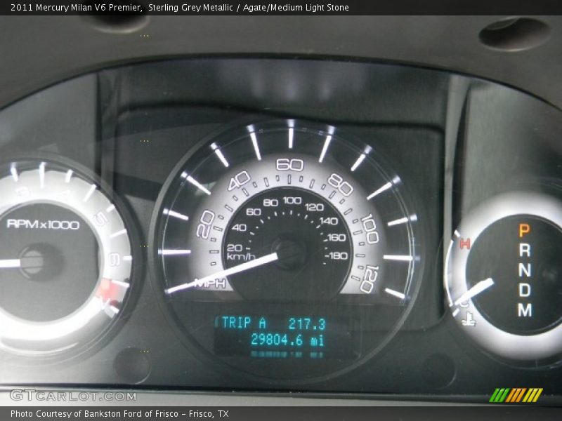 Sterling Grey Metallic / Agate/Medium Light Stone 2011 Mercury Milan V6 Premier