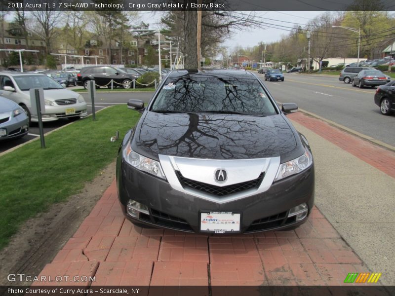 Grigio Gray Metallic / Ebony Black 2011 Acura TL 3.7 SH-AWD Technology