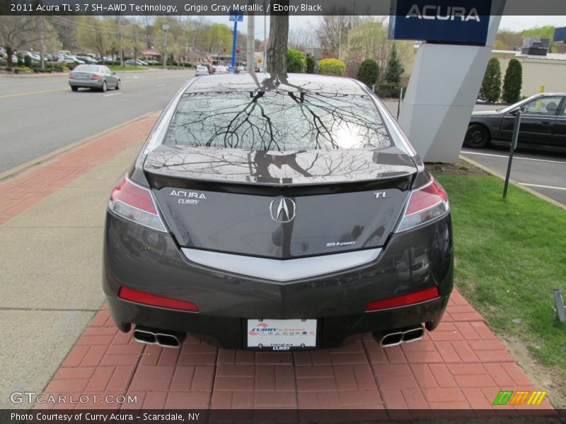 Grigio Gray Metallic / Ebony Black 2011 Acura TL 3.7 SH-AWD Technology