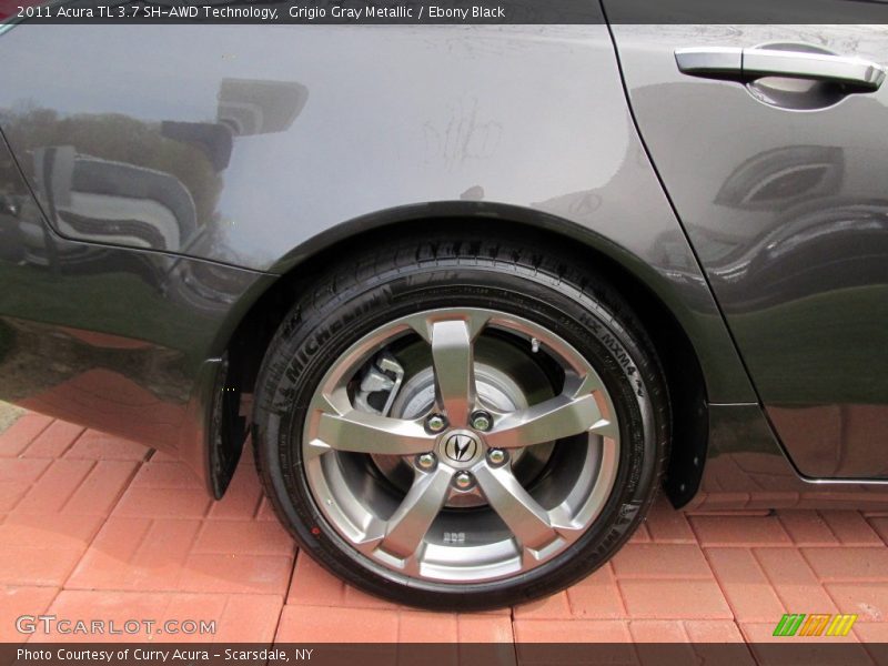 Grigio Gray Metallic / Ebony Black 2011 Acura TL 3.7 SH-AWD Technology