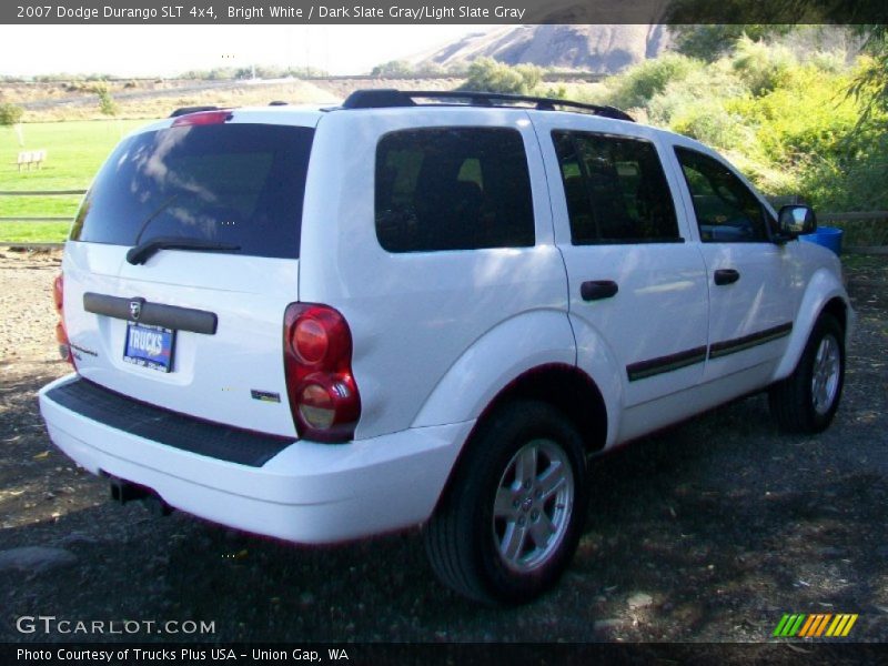 Bright White / Dark Slate Gray/Light Slate Gray 2007 Dodge Durango SLT 4x4