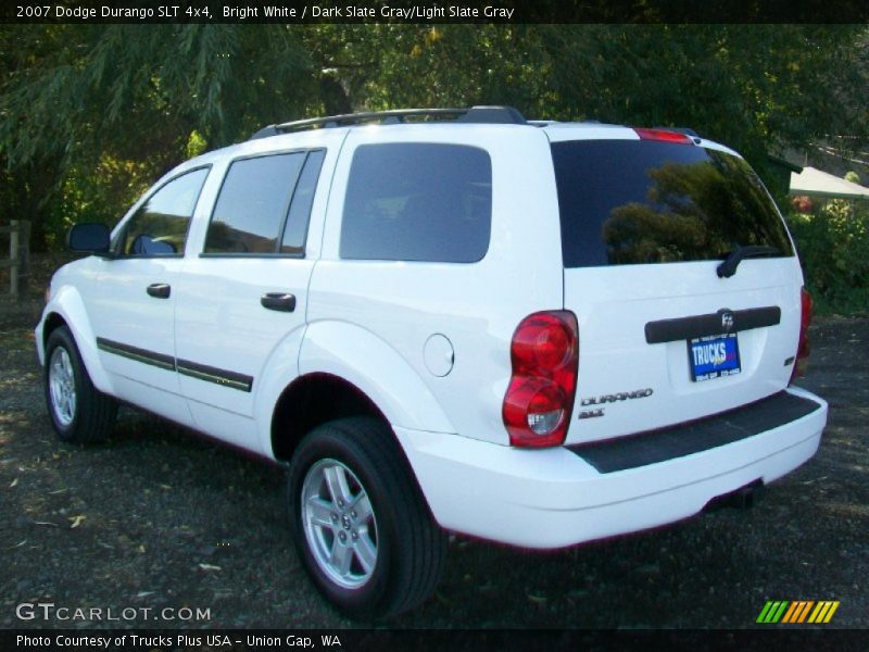 Bright White / Dark Slate Gray/Light Slate Gray 2007 Dodge Durango SLT 4x4