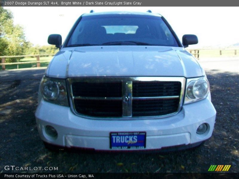 Bright White / Dark Slate Gray/Light Slate Gray 2007 Dodge Durango SLT 4x4