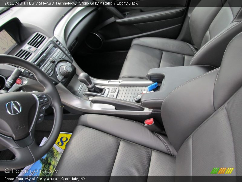 Grigio Gray Metallic / Ebony Black 2011 Acura TL 3.7 SH-AWD Technology
