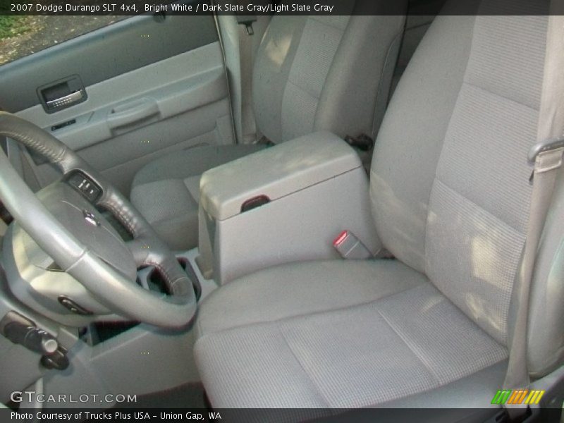Bright White / Dark Slate Gray/Light Slate Gray 2007 Dodge Durango SLT 4x4
