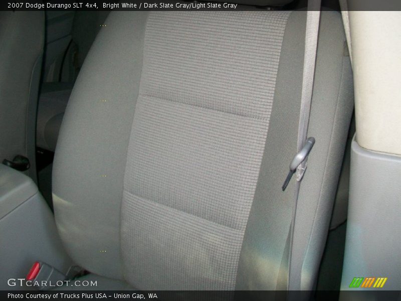 Bright White / Dark Slate Gray/Light Slate Gray 2007 Dodge Durango SLT 4x4