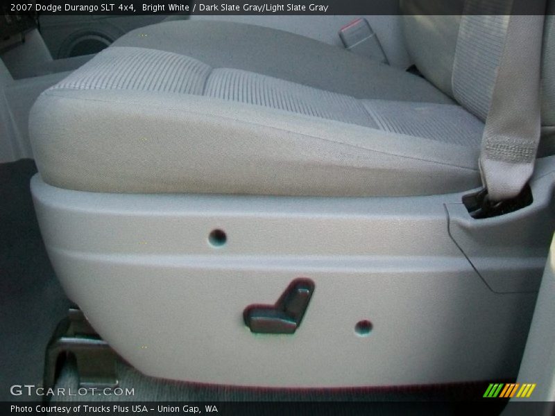 Bright White / Dark Slate Gray/Light Slate Gray 2007 Dodge Durango SLT 4x4