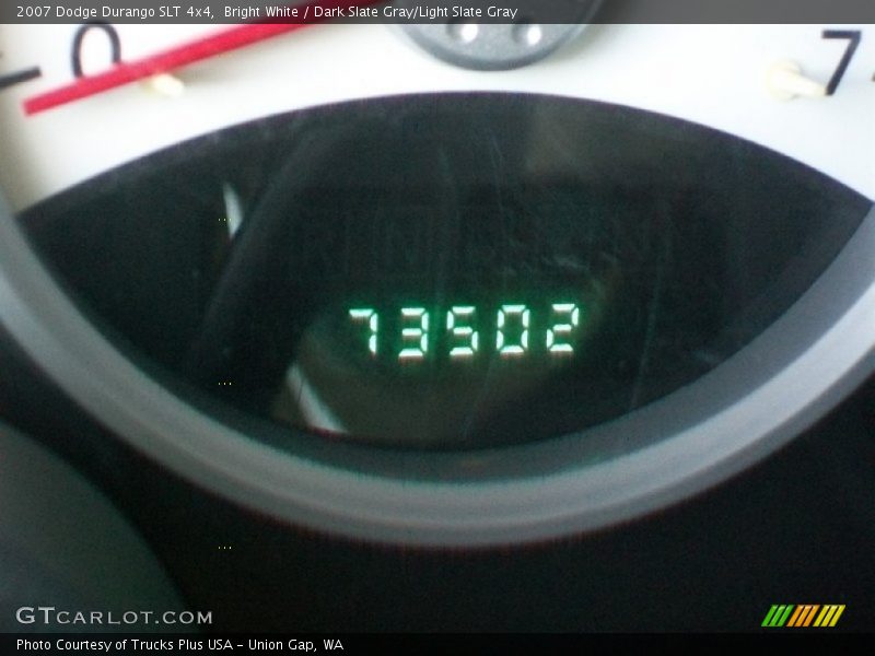 Bright White / Dark Slate Gray/Light Slate Gray 2007 Dodge Durango SLT 4x4