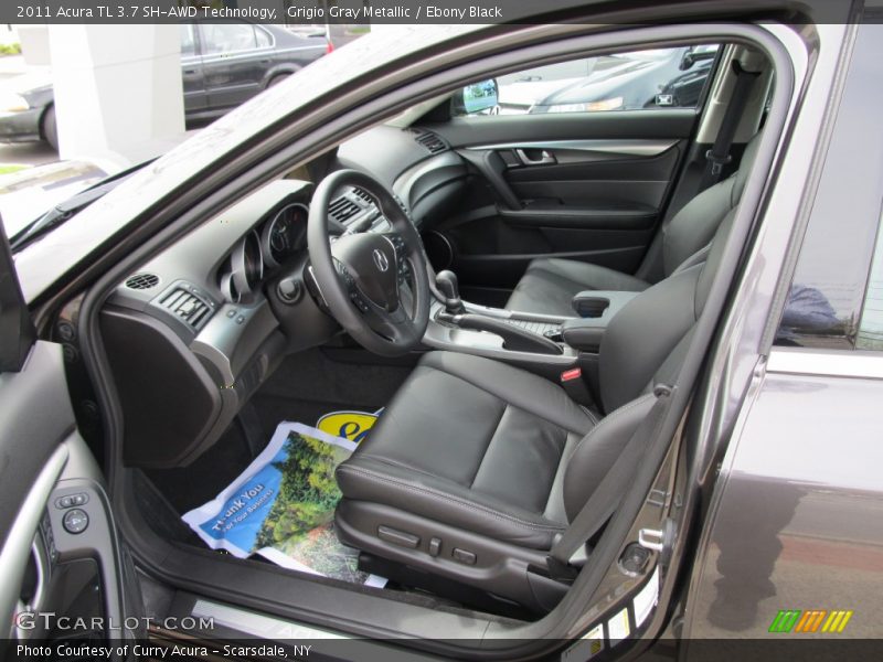 Grigio Gray Metallic / Ebony Black 2011 Acura TL 3.7 SH-AWD Technology