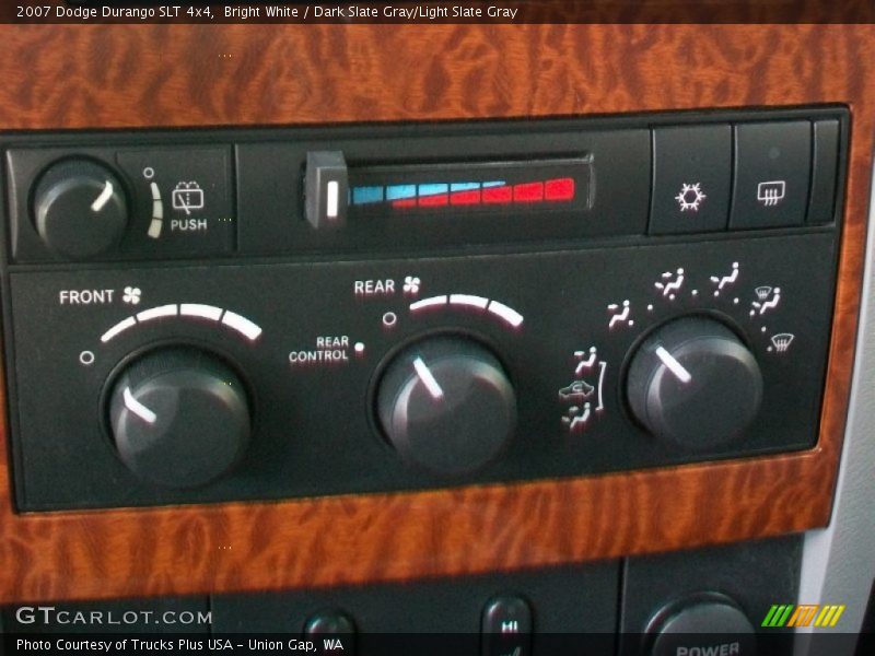 Bright White / Dark Slate Gray/Light Slate Gray 2007 Dodge Durango SLT 4x4