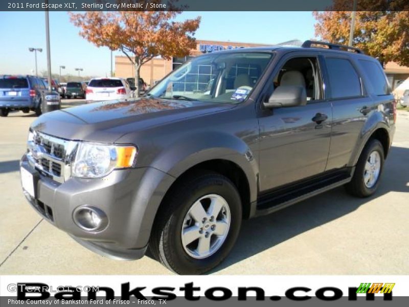 Sterling Grey Metallic / Stone 2011 Ford Escape XLT